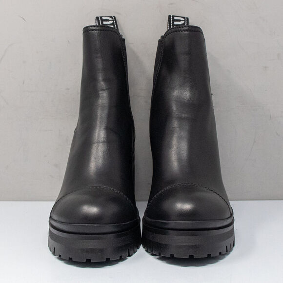 MIU MIU Prada Black Leather Chelsea Boots, Size 41 (11 US) - Picture 6 of 8